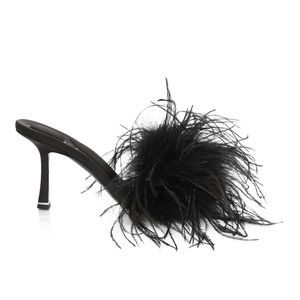 Alexander Wang Lulu feather mule